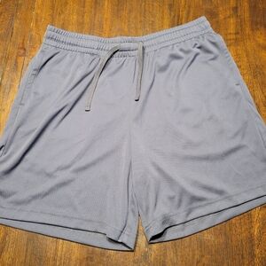 tek gear Gray Athletic Mesh Shorts